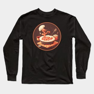 funny shrimp fried rice Long Sleeve T-Shirt